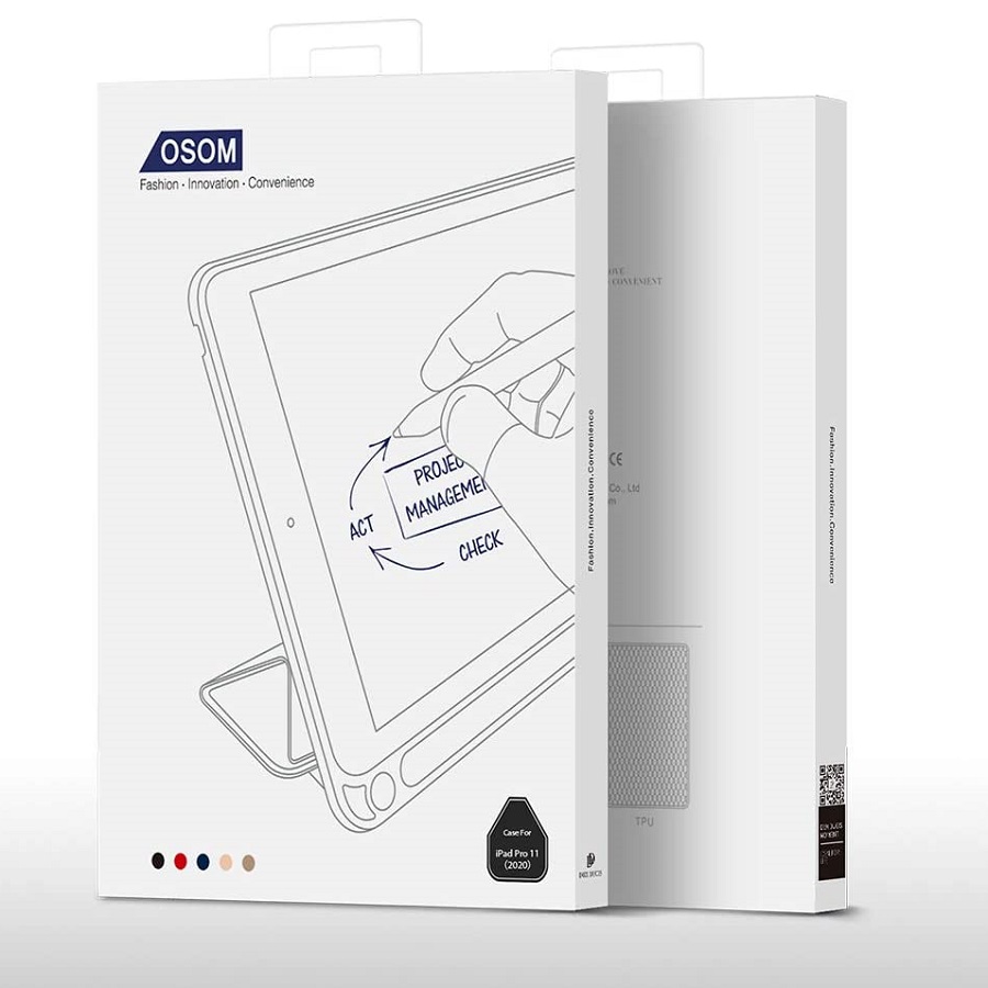 Чехол-книжка Dux Ducis для iPad Pro 11 (2020-2022) Osom Series Black