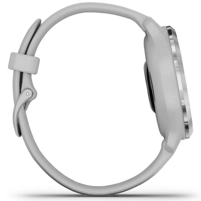 Умные часы Garmin Venu 2S Silver Stainless Steel Bezel with Mist Gray Case and Silicone Band (010-02429-12)