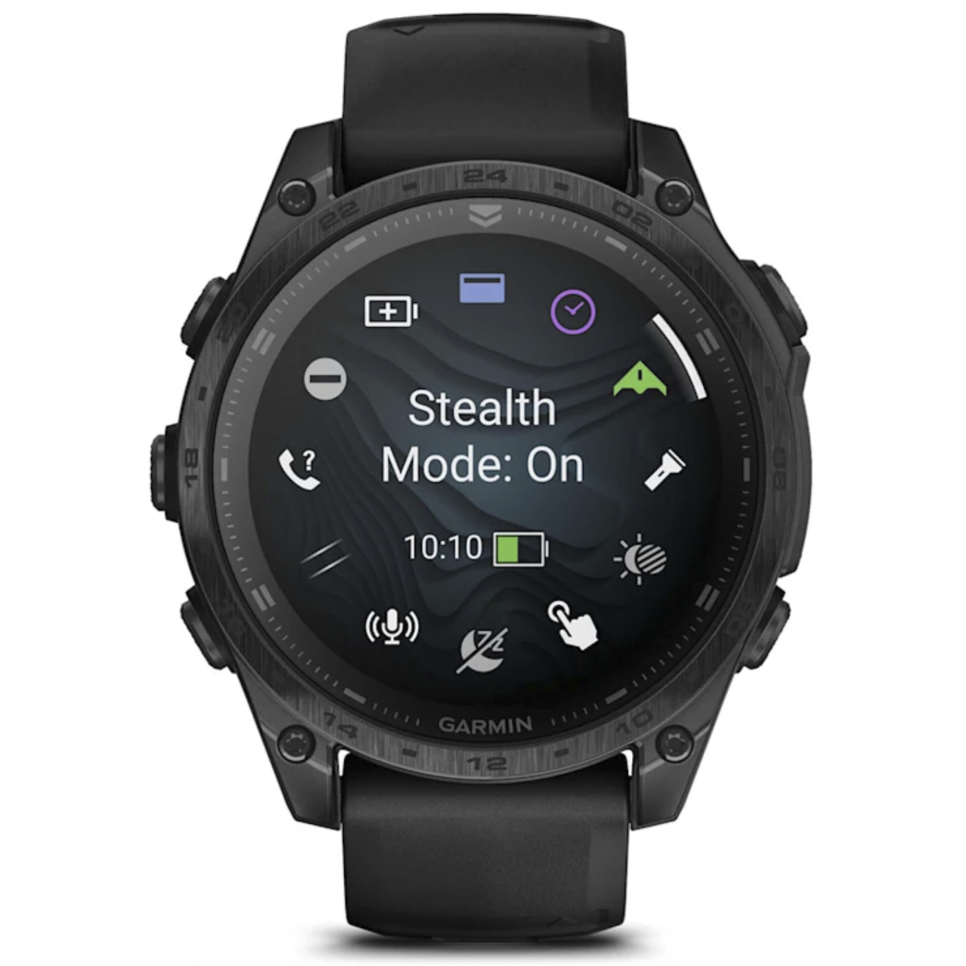Умные часы Garmin tactix 8 – 47 mm AMOLED Includes Applied Ballistics Ultralight Solver (010-03405-01)