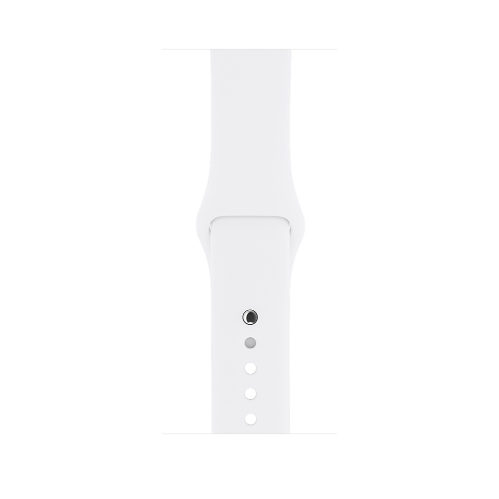 Часы Apple Watch Series 1 42mm (Silver Aluminum Case with White Sport Band) (MNNL2)