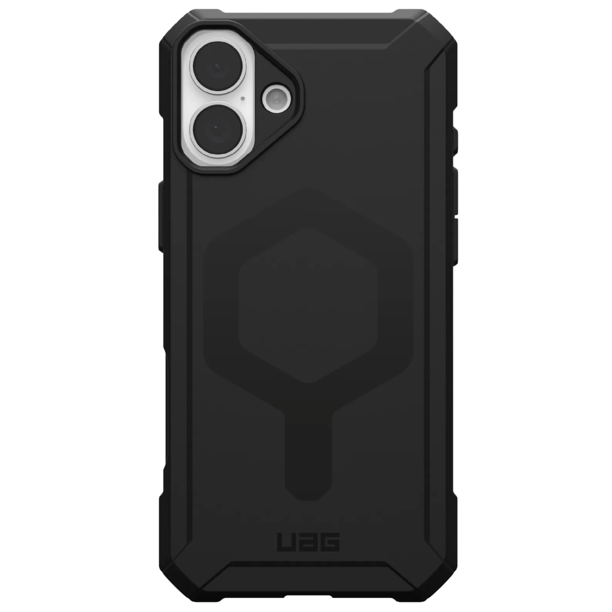 Противоударный защитный чехол UAG Essential Armor MagSafe для iPhone 16 Plus Black