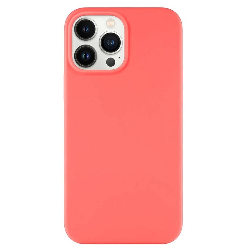 Силиконовый чехол Naturally Silicone Case Orange для iPhone 13 Pro Max