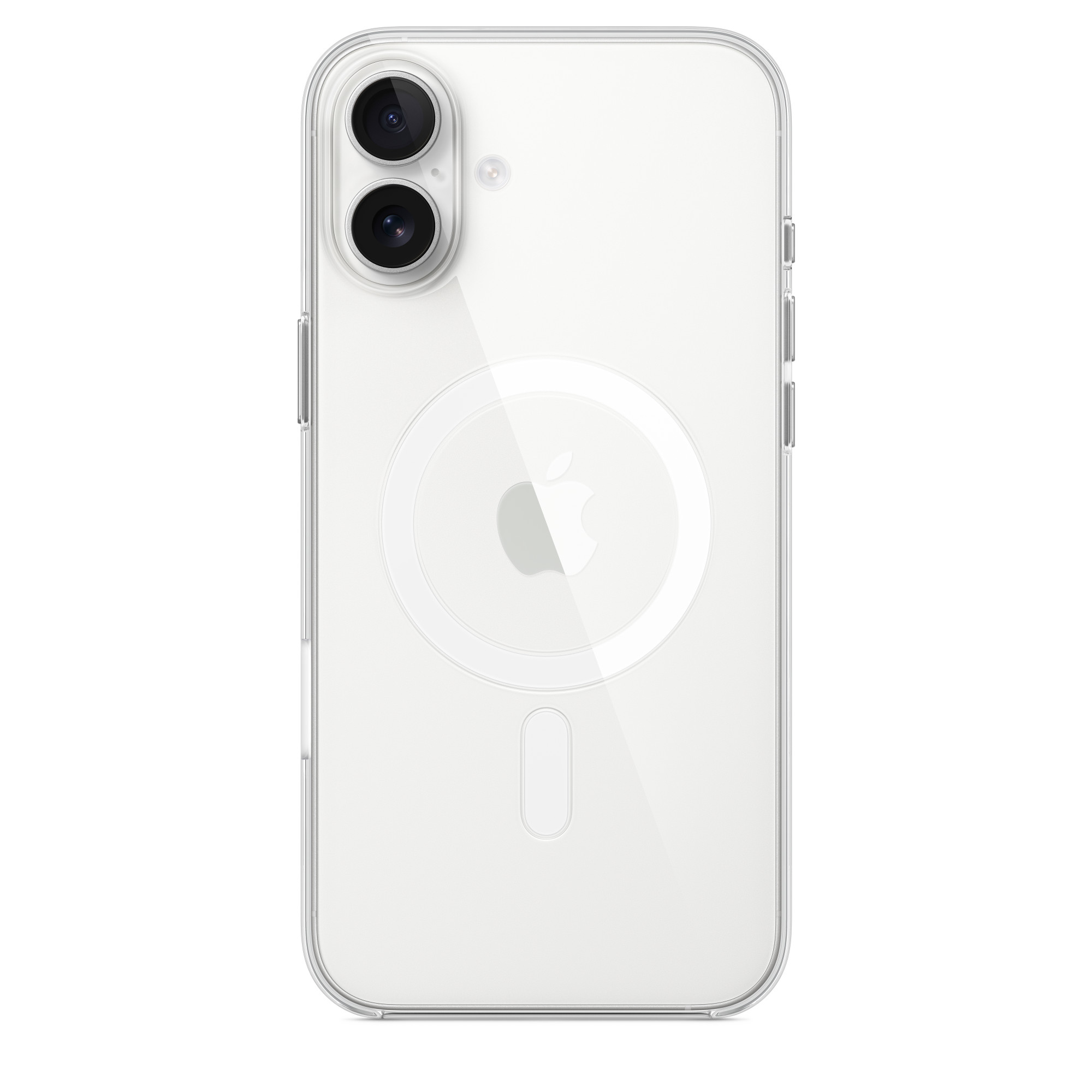 Пластиковый чехол Naturally Clear Case with MagSafe для iPhone 16 Plus