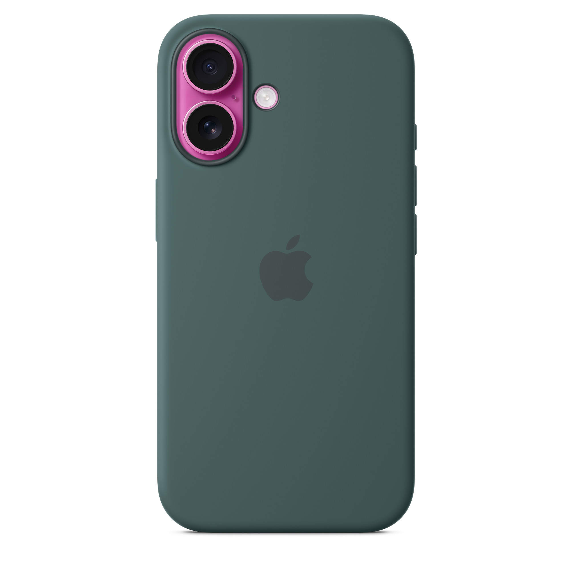 Силиконовый чехол Apple iPhone 16 Silicone Case with MagSafe – Lake Green (MYY83ZM/A)