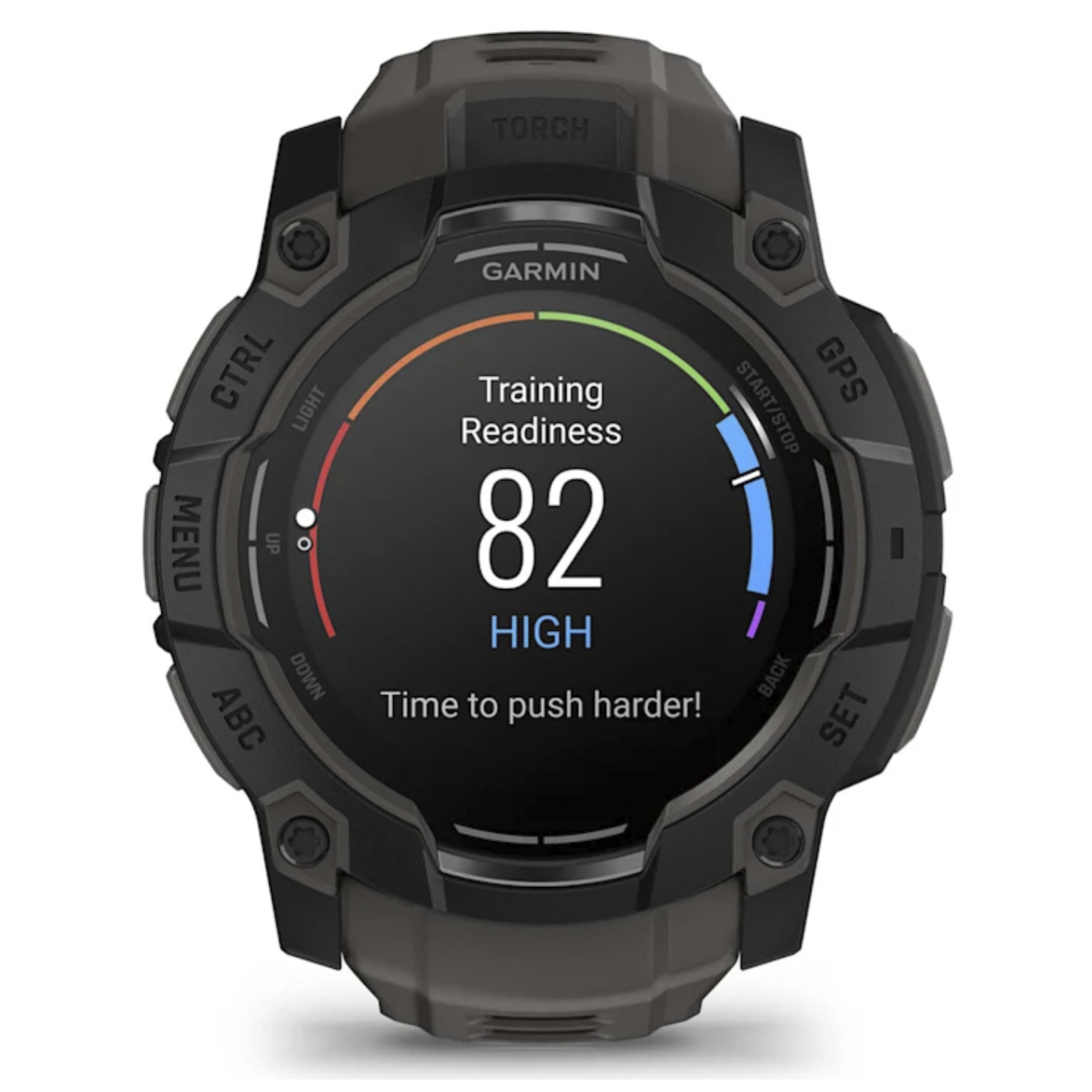 Умные часы Garmin Instinct 3 – 50 mm, AMOLED Black with Charcoal Band (010-03020-00)