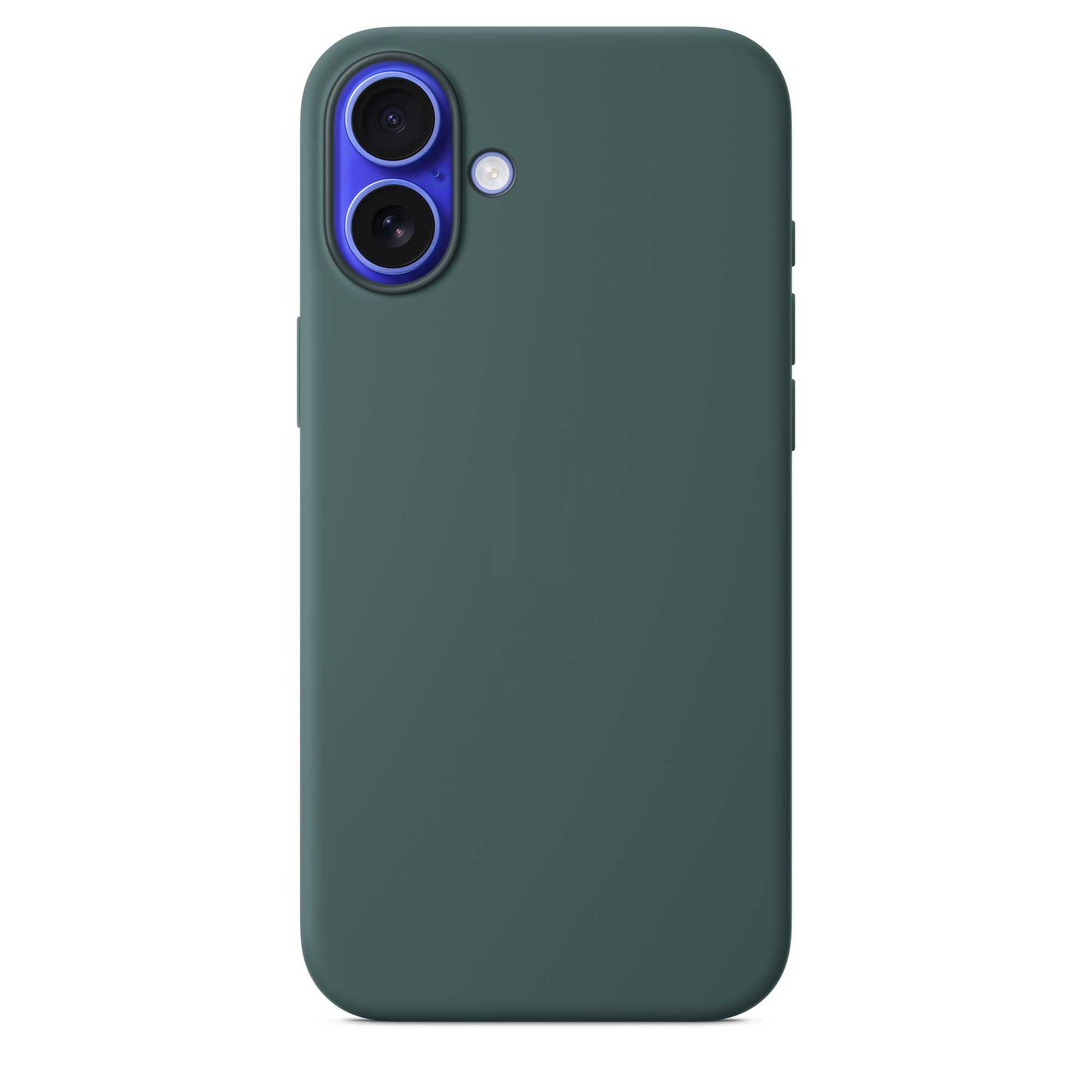 Силиконовый чехол Naturally Silicone Case with MagSafe Lake Green для iPhone 16 Plus