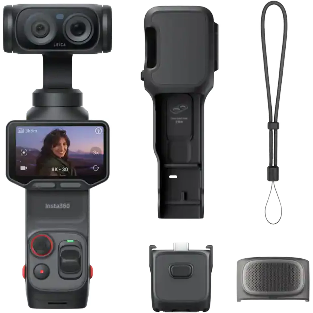 Экшн-камера Insta360 Luna Ultra Standard Bundle Cosmic Black
