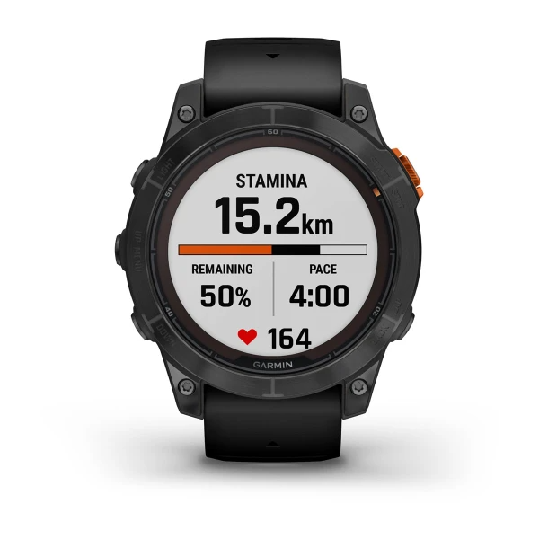 Умные часы Garmin fenix 7 Pro – Solar Edition Slate Gray with Black Band (010-02777-01)