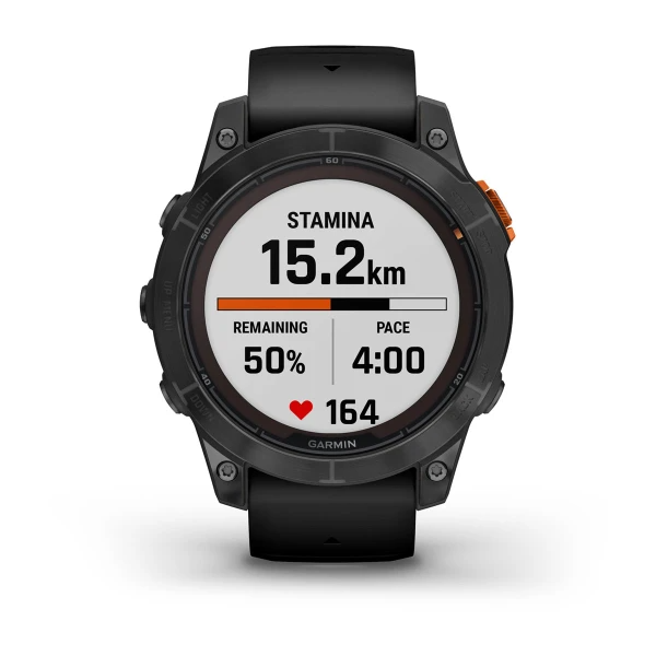 Умные часы Garmin fenix 7 Pro – Solar Edition Slate Gray with Black Band (010-02777-00)