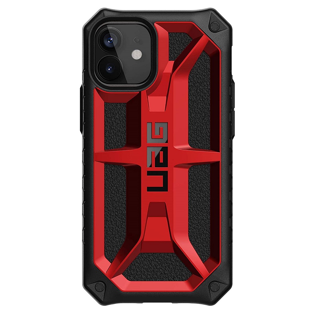 Противоударный защитный чехол UAG Monarch Crimson для iPhone 12 mini