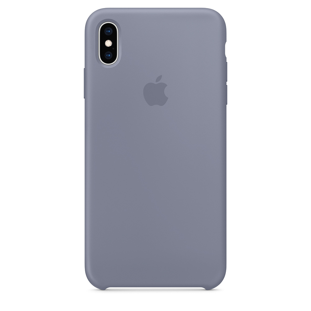 Силиконовый чехол Apple iPhone XS Max Silicone Case - Lavender Gray (MTFH2ZM/A) для iPhone XS Max