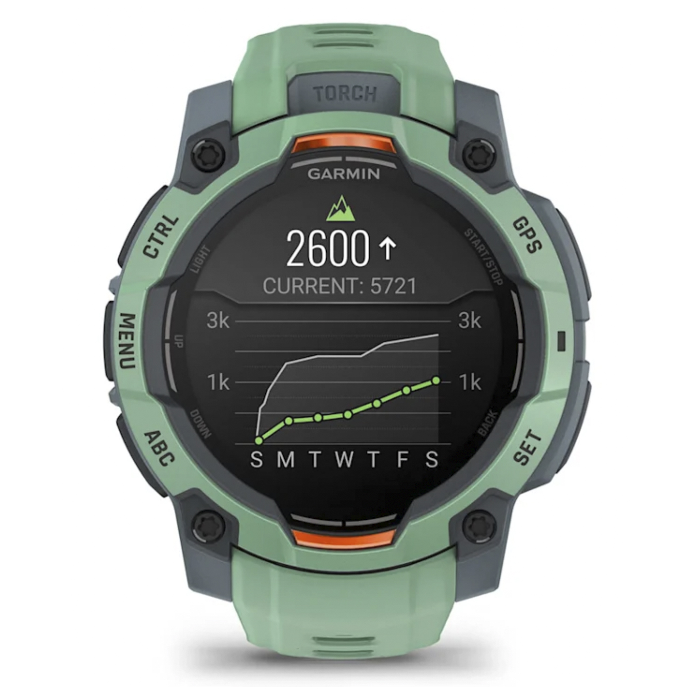 Умные часы Garmin Instinct 3 – 45 mm, AMOLED Neotropic with Neotropic Band (010-02936-01)