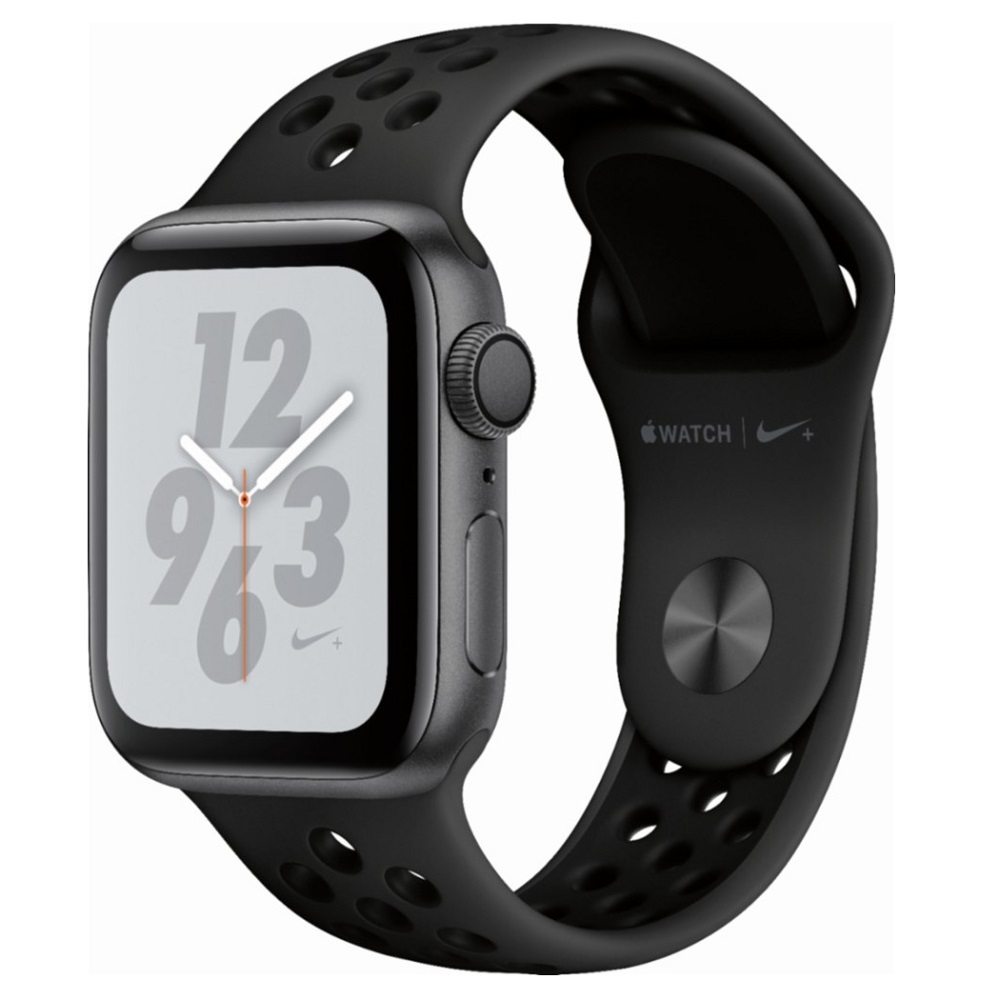 Часы Apple Watch Series 4 GPS 40mm (Space Gray Aluminum Case with Antracite/Black Nike Sport Band) (MU6J2)