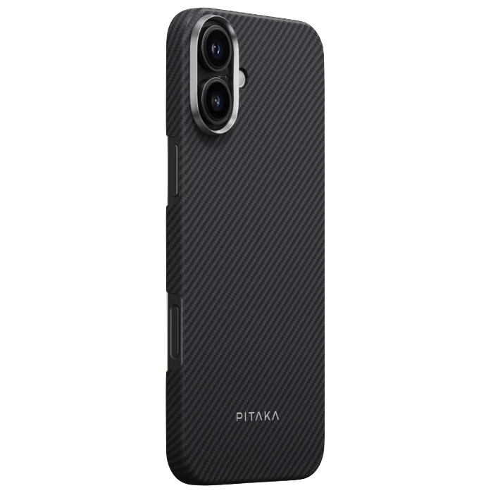 Чехол Pitaka Ultra-Slim Case 600D Black/Grey (Twill) для iPhone 16