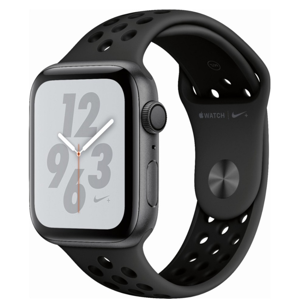 Часы Apple Watch Series 4 GPS 44mm (Space Gray Aluminum Case with Antracite/Black Nike Sport Band) (MU6L2)