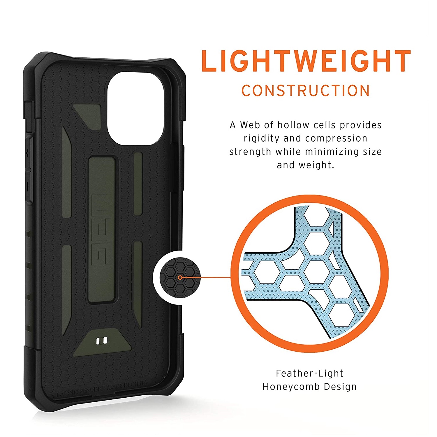 Противоударный защитный чехол UAG Pathfinder Series Case Olive для iPhone 12/12 Pro