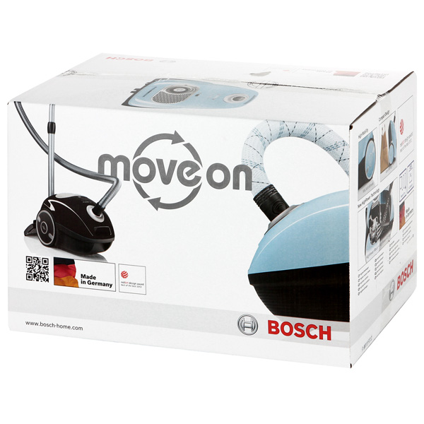 Пылесос с пылесборником Bosch MoveOn HEPA Allergy 2400 BGL35MOV24