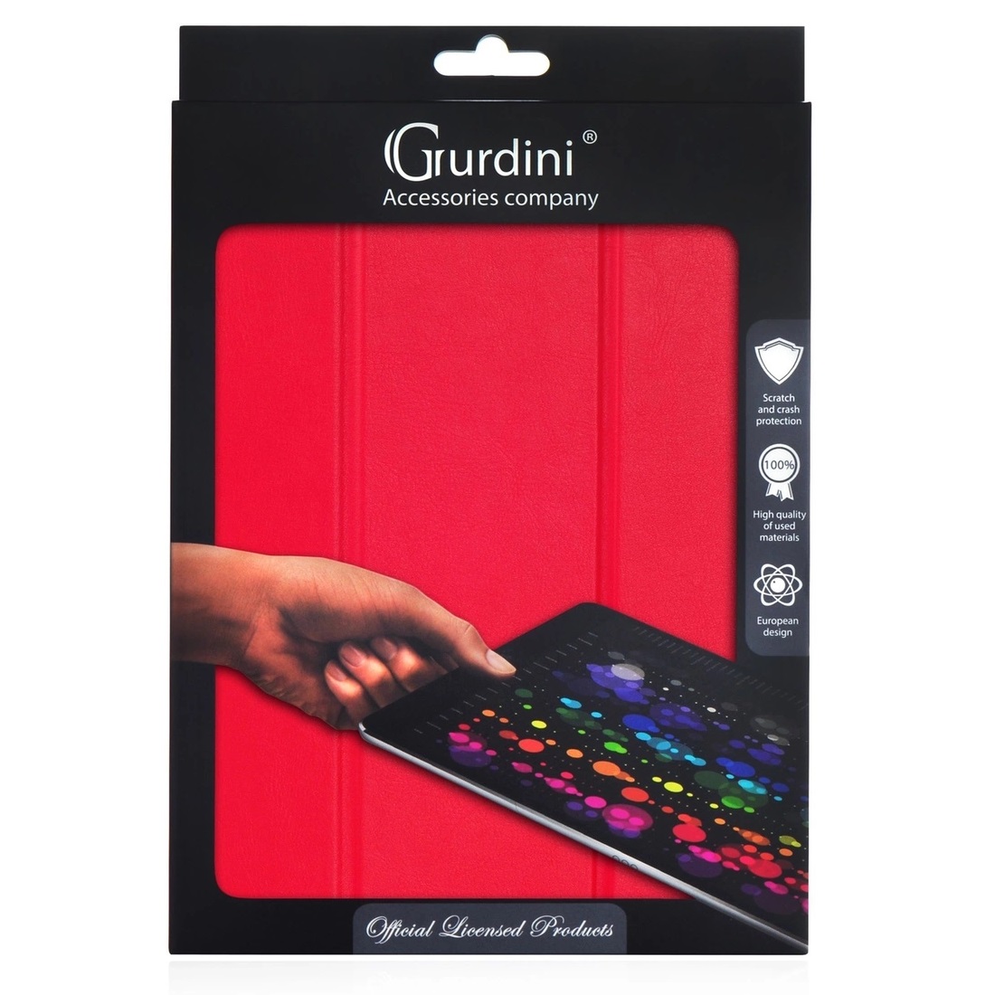 Чехол-книжка Gurdini Leather Series (pen slot) Red для iPad Pro 10.5/iPad Air (2019)
