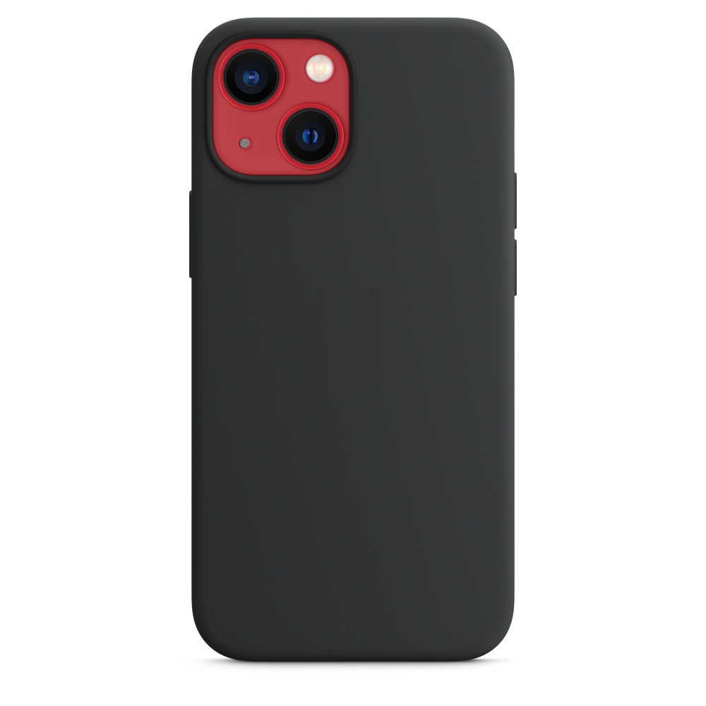 Силиконовый чехол Naturally Silicone Case with MagSafe Midnight для iPhone 13 mini
