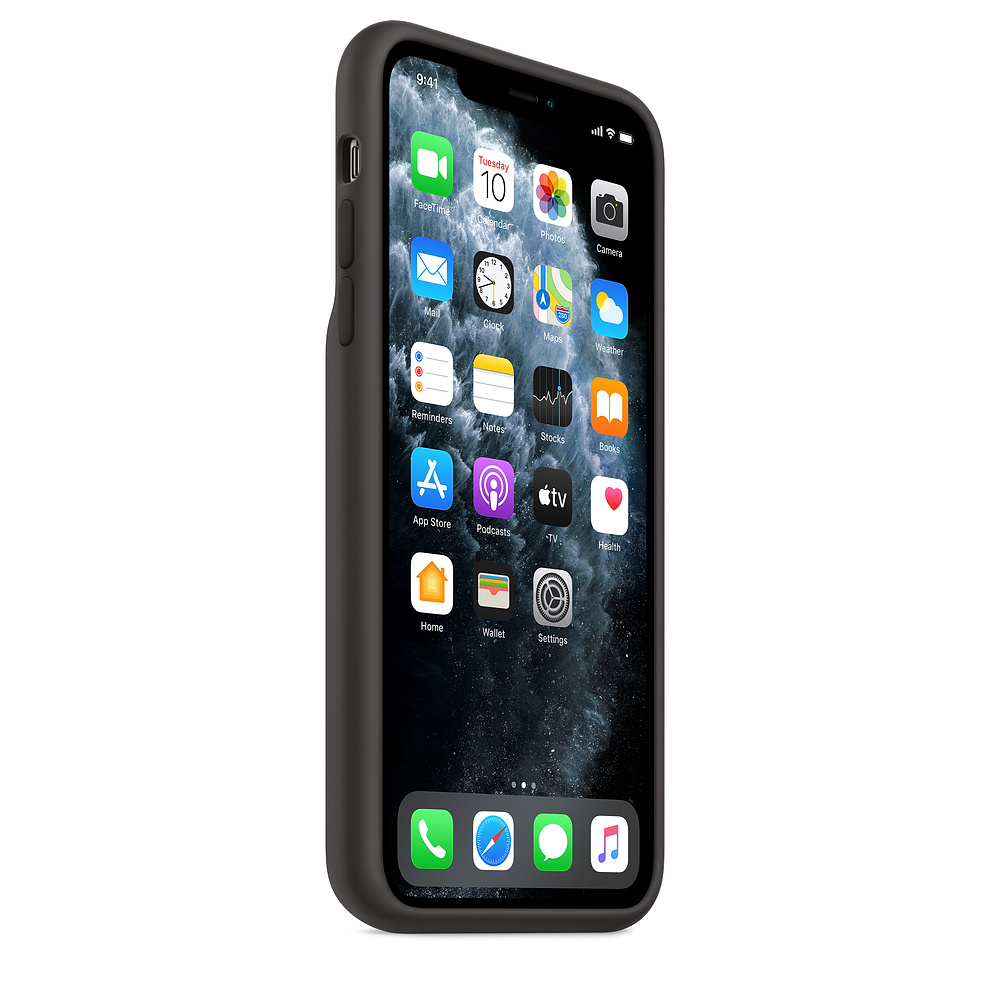 Силиконовый чехол-аккумулятор Apple Smart Battery Case Black (MWVP2ZM/A) для iPhone 11 Pro Max