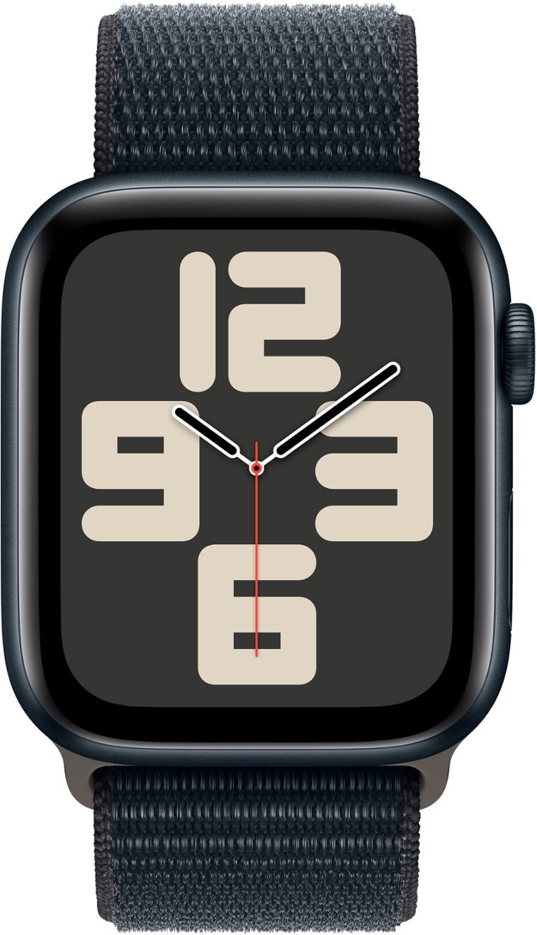 Умные часы Watch Series SE 2023 Gen 2 44 мм Aluminium Case, Midnight/Midnight Sport Loop