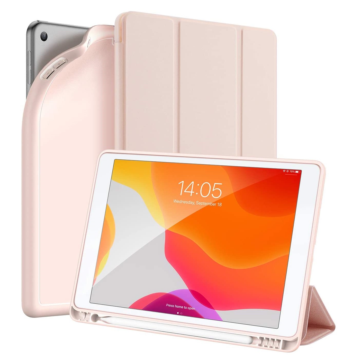 Чехол-книжка Dux Ducis Osom Series Pink для iPad Pro 10.5/iPad Air (2019)