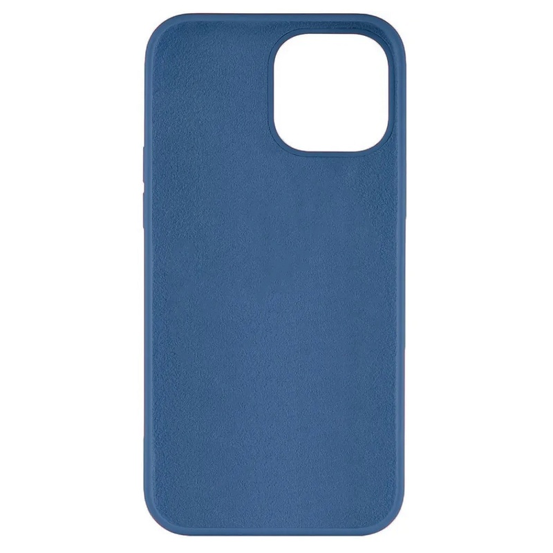 Силиконовый чехол Naturally Silicone Case Blue для iPhone 13 Pro Max