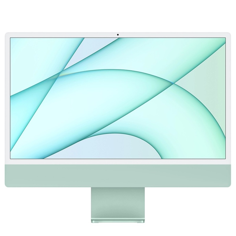 23.5 Моноблок Apple iMac 24 2021 г. MJV83, 4480x2520, Apple M1 2.064 ГГц, RAM 8 ГБ, SSD 256 ГБ, Apple M1 7-Core, MacOS, зеленый