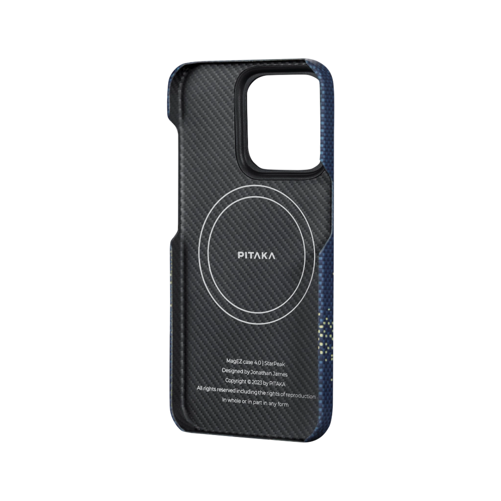 Чехол Pitaka StarPeak MagEZ Case 4 для iPhone 15 Pro Max (6.7) Milky Way Galaxy