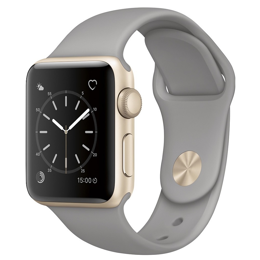 Часы Apple Watch Series 2 38mm (Gold Aluminum Case with Concrete Sport Band)