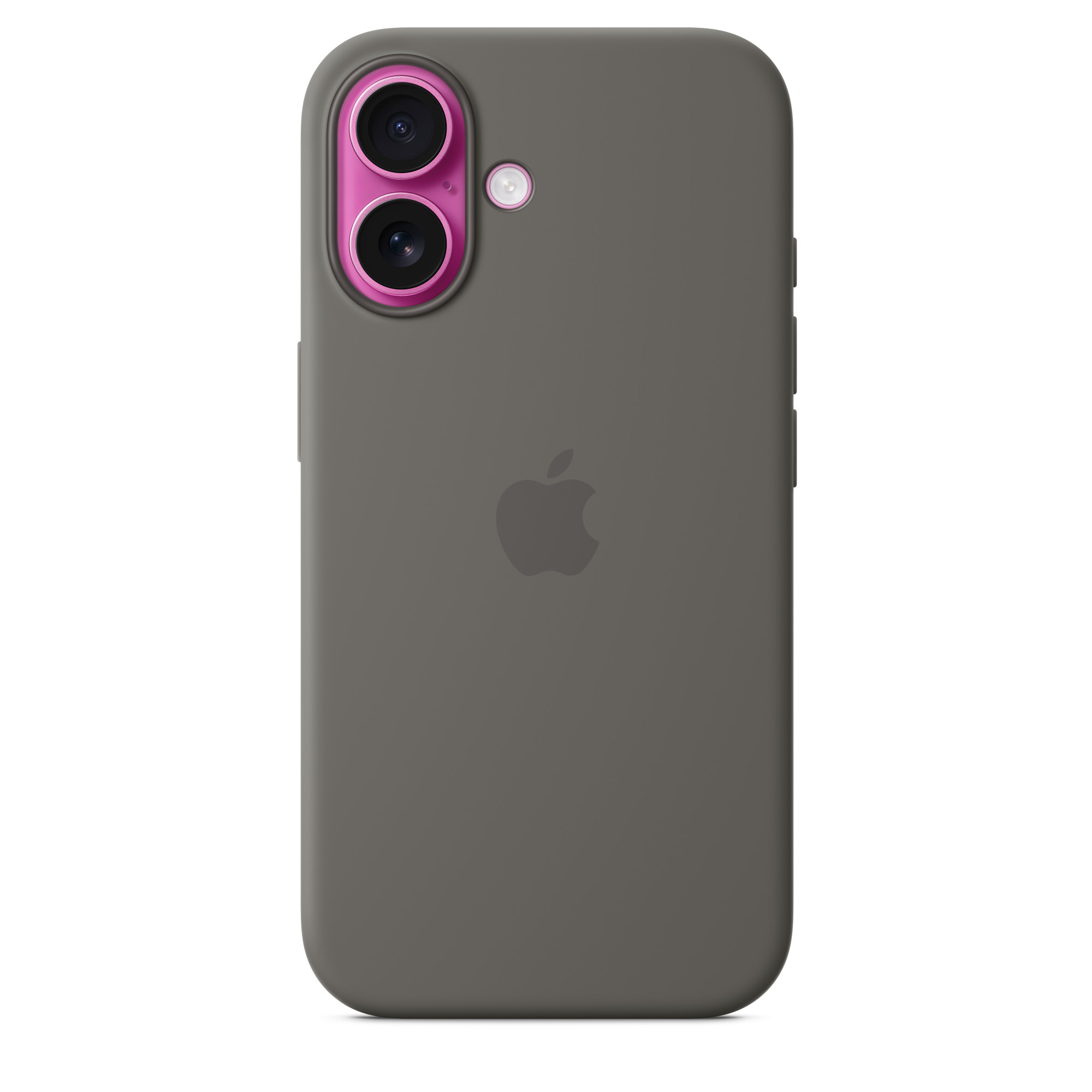 Силиконовый чехол Apple iPhone 16 Silicone Case with MagSafe – Stone Grey (MYY33ZM/A)