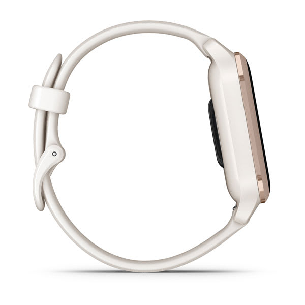 Умные часы Garmin Venu Sq 2 - Music Edition Peach Gold Aluminium Bezel with Ivory Case and Silicone Band (010-02700-11)