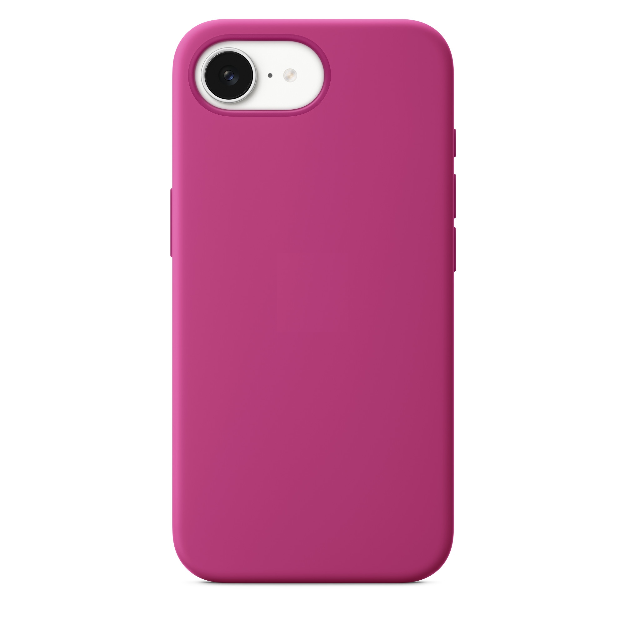 Силиконовый чехол Naturally Silicone Case with MagSafe Fuchsia для iPhone 16e