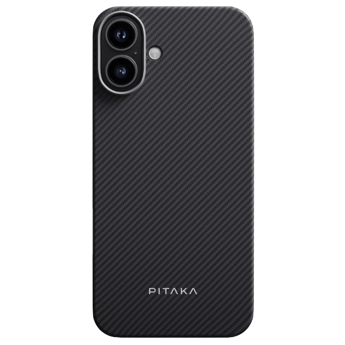 Чехол Pitaka Ultra-Slim Case 600D Black/Grey (Twill) для iPhone 16
