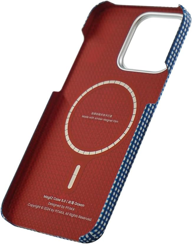 Чехол Pitaka MagEZ Case 5 для iPhone 15 Pro Max (6.7)  Ice Sea Ocean