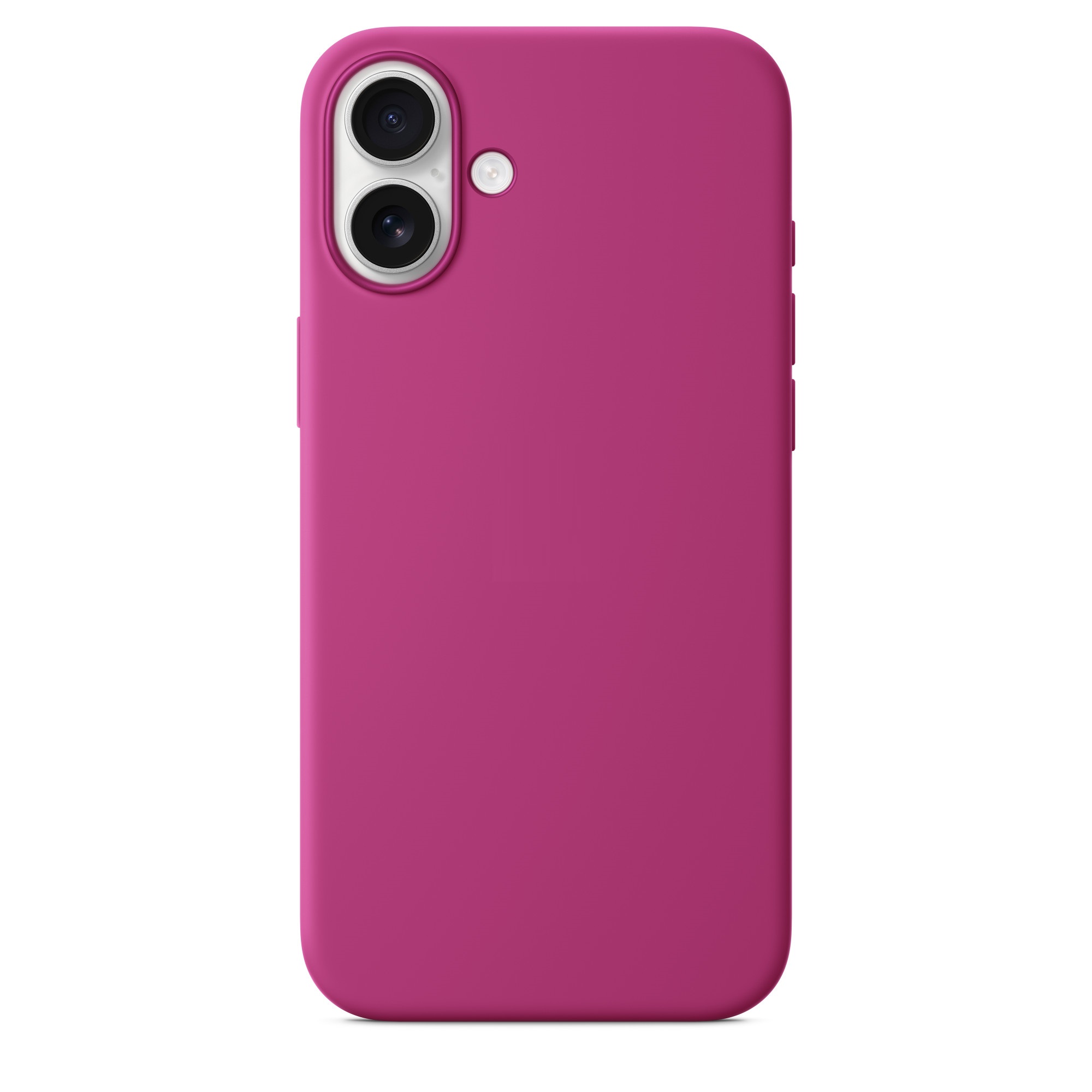 Силиконовый чехол Naturally Silicone Case with MagSafe Fuchsia для iPhone 16 Plus