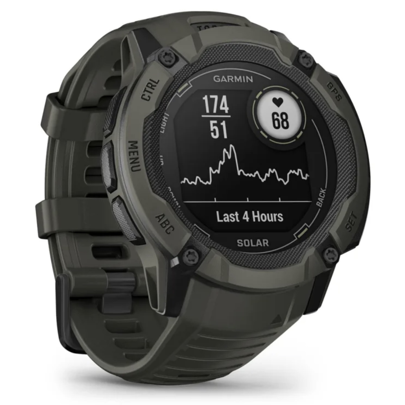 Умные часы Garmin Instinct 2X Solar Moss (010-02805-05)