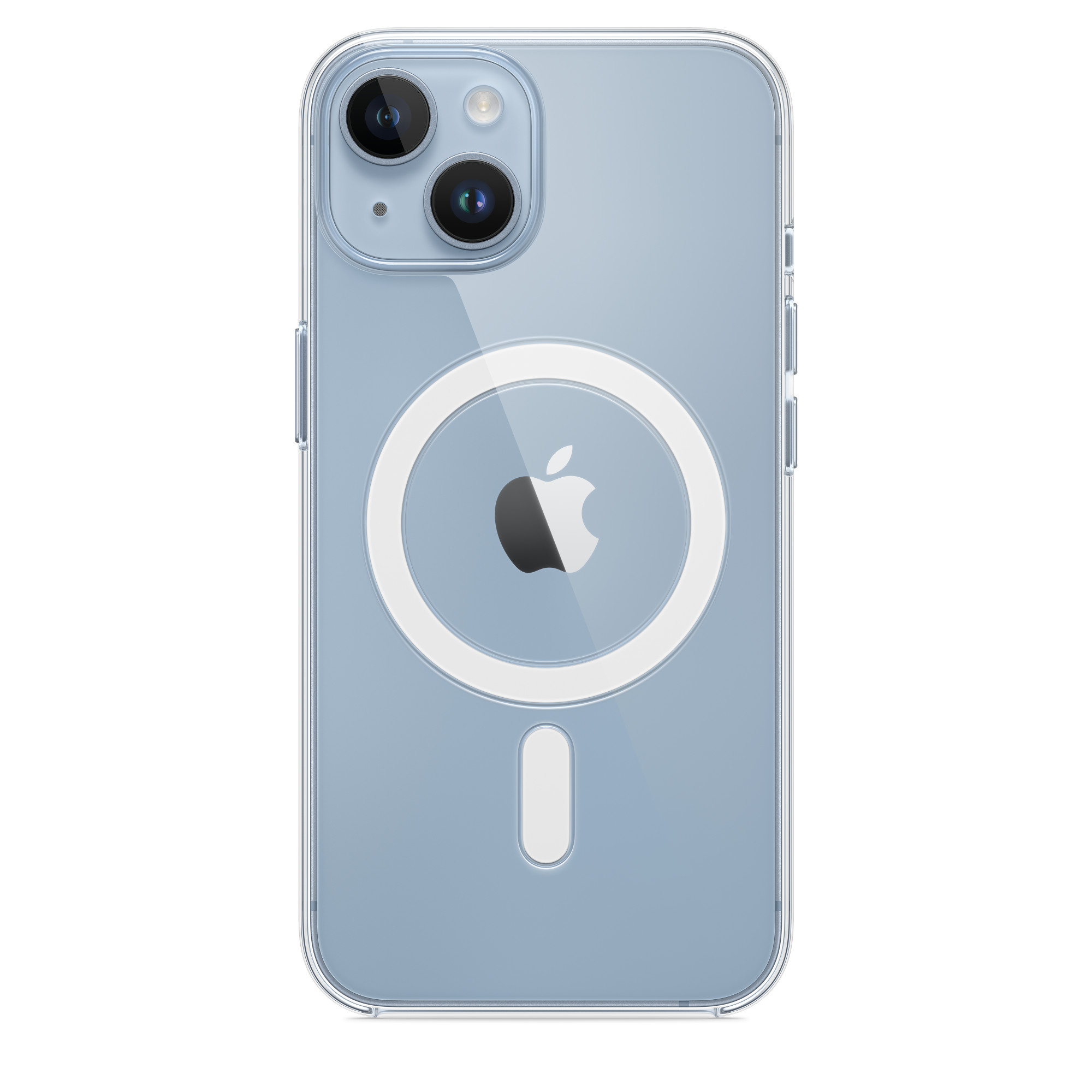 Пластиковый чехол Naturally Clear Case with MagSafe для iPhone 13/14