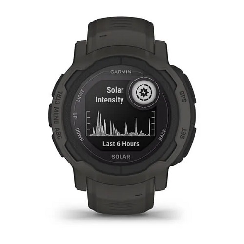 Умные часы Garmin Instinct 2 Solar Graphite (010-02627-00)