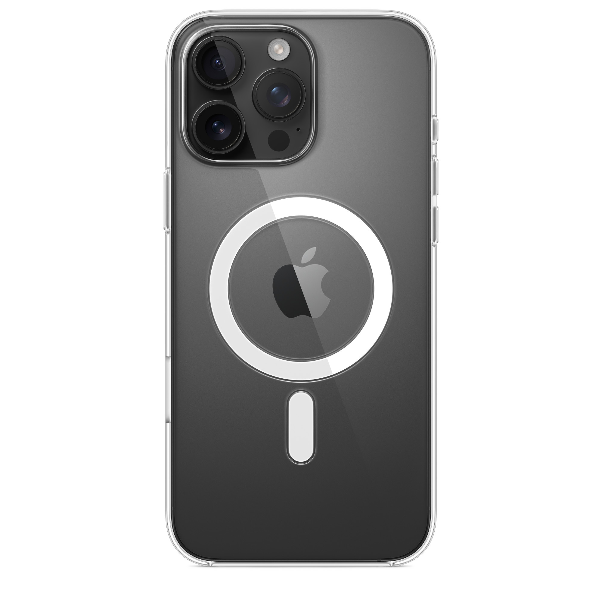 Пластиковый чехол Naturally Clear Case with MagSafe для iPhone 16 Pro Max
