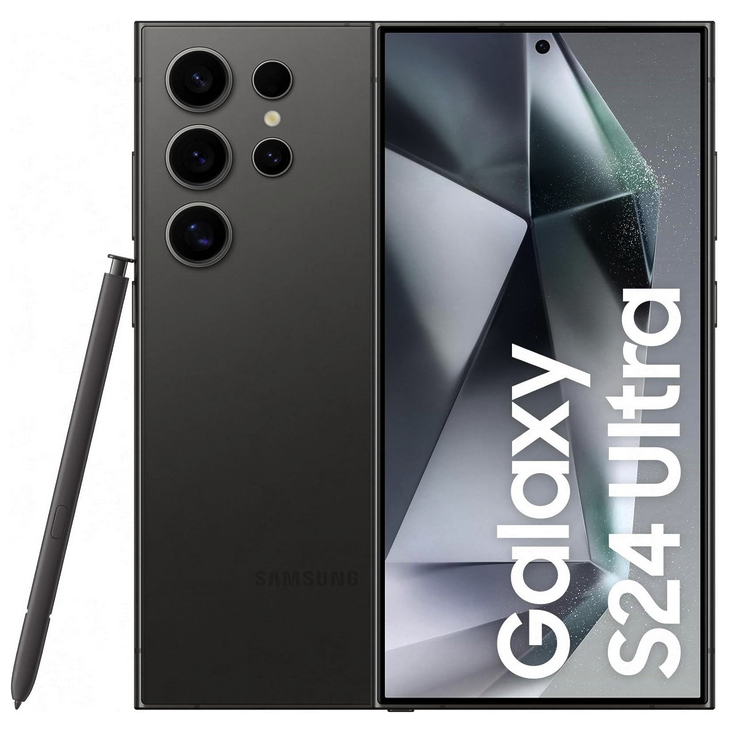 Смартфон Samsung Galaxy S24 Ultra 12/512 ГБ Titanium Black (SM-S928B)