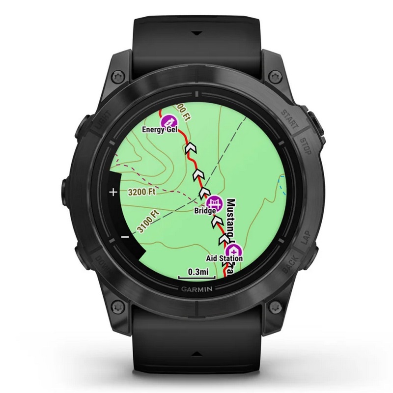 Умные часы Garmin epix Pro (Gen 2) – Standard Edition - 51 mm Slate Grey with Black Band (010-02804-21)