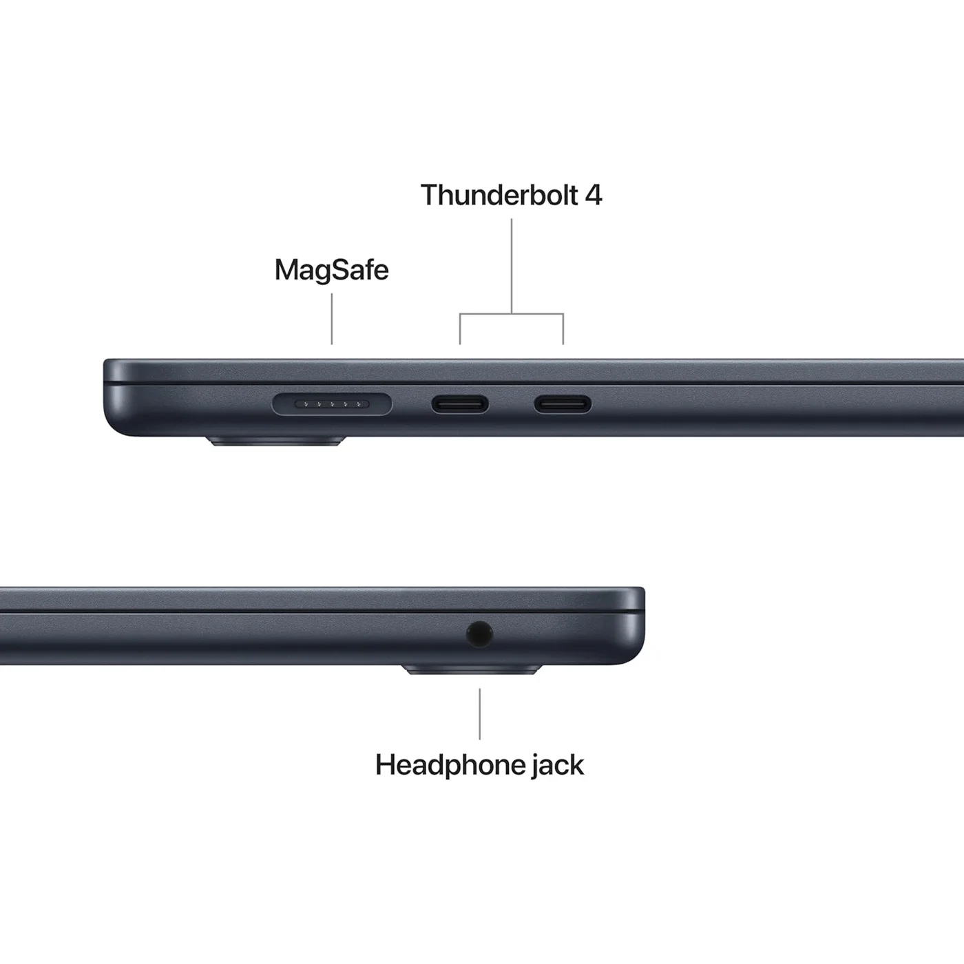 Ноутбук Apple MacBook Air 15 2026 M5 (15.3/2880x1864/32GB/1TB SSD/Apple graphics 10-core) Midnight (Z1LW000MN)