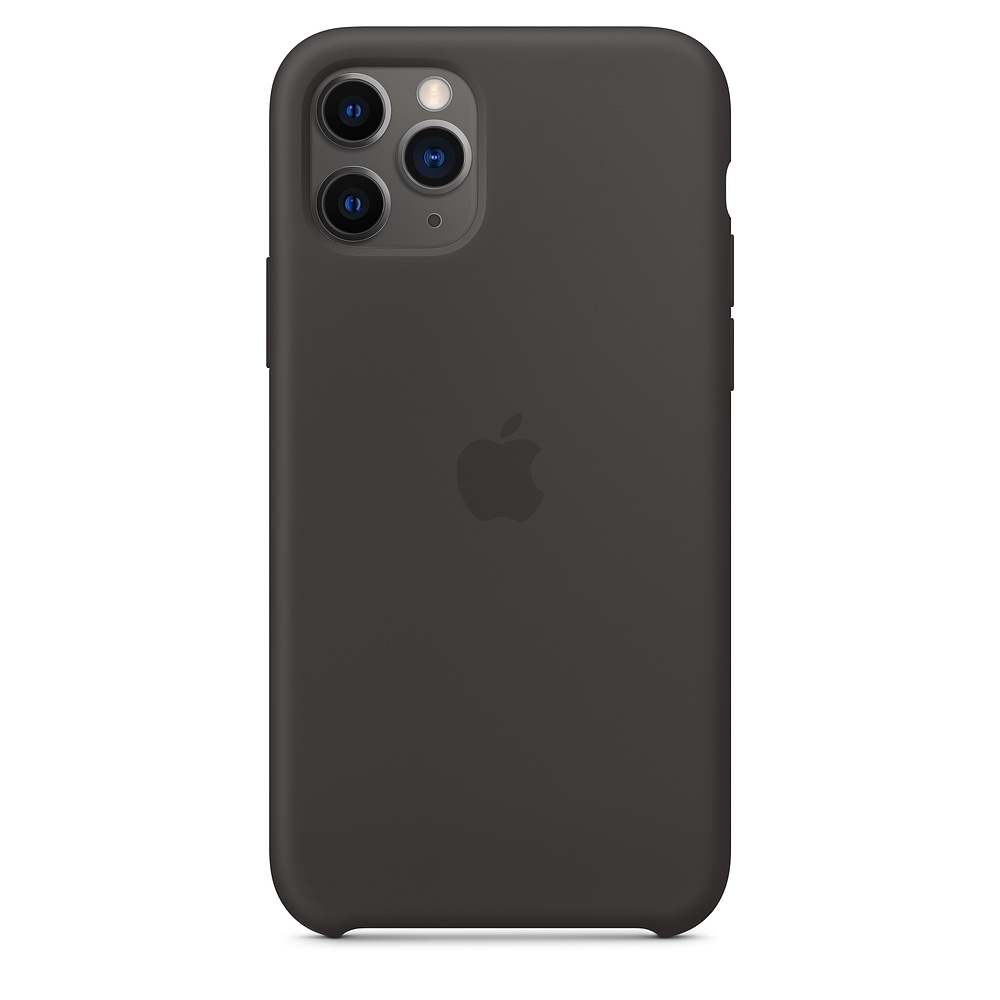 Силиконовый чехол Apple iPhone 11 Pro Silicone Case - Black (MWYN2ZM/A) для iPhone 11 Pro