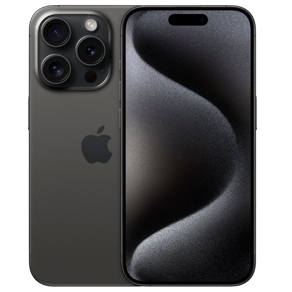 Смартфон Apple iPhone 15 Pro 256GB Black Titanium (nano SIM + eSIM)