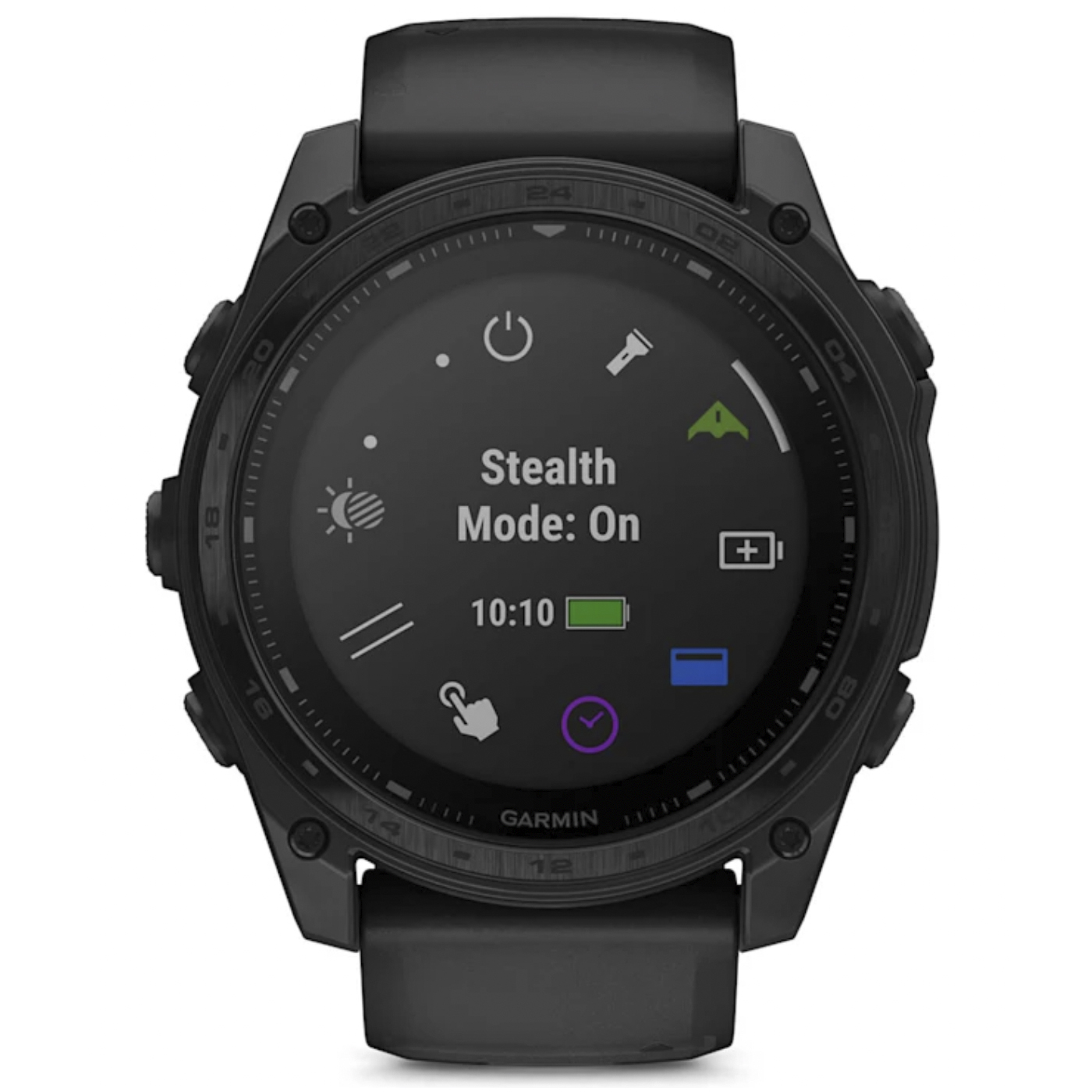 Умные часы Garmin tactix 8 – 51 mm Solar Includes Applied Ballistics Ultralight Solver (010-03407-01)