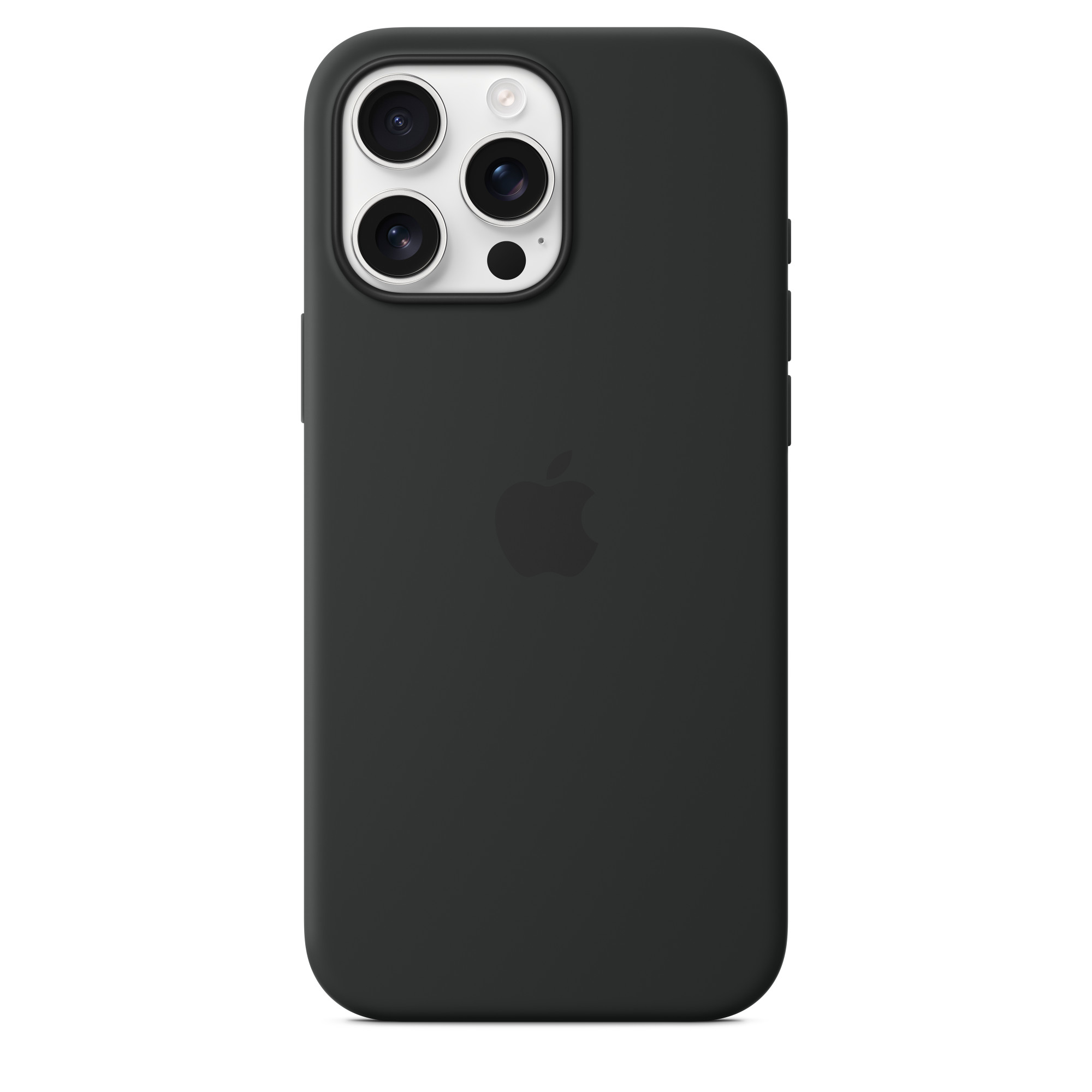 Силиконовый чехол Apple iPhone 16 Pro Max Silicone Case with MagSafe – Black (MYYT3ZM/A)