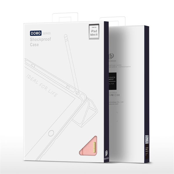 Чехол-книжка Dux Ducis Domo Series Blue для iPad mini 6 (2021)