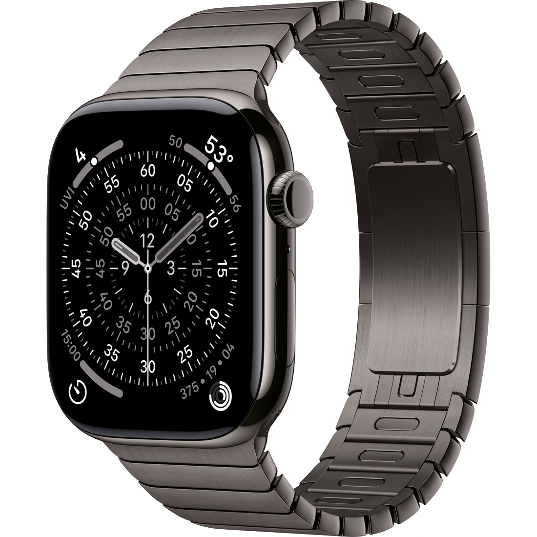 Умные часы Apple Watch Series 11 GPS + Cellular, 46mm Slate Titanium Case with Slate Link Bracelet