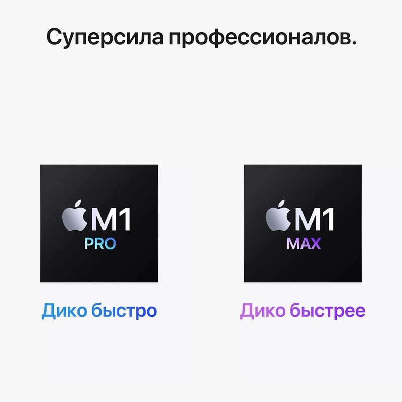 Ноутбук Apple MacBook Pro 14 2021 M1 Pro (14.2/3024x1964/16GB/1TB SSD/Apple graphics 16-core) Space Gray (MKGQ3RU/A)